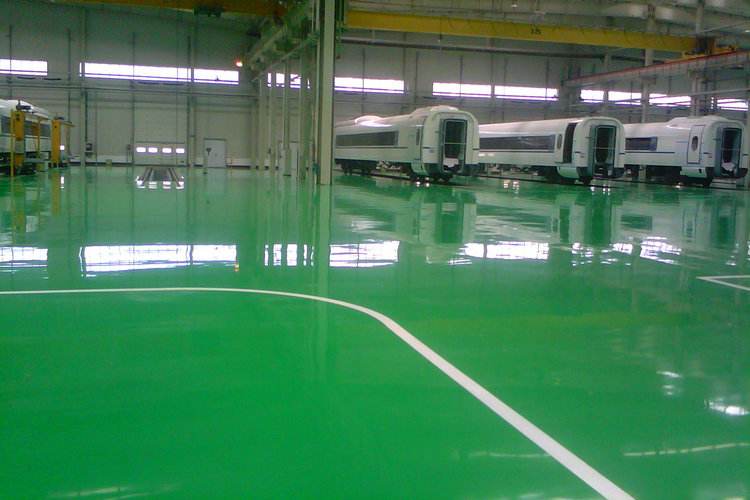 地下停車場(chǎng)環(huán)氧地坪施工圖